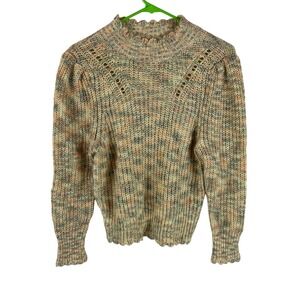 Friends & Lovers Confetti Sweater Sz Small Womens Long Sleeve